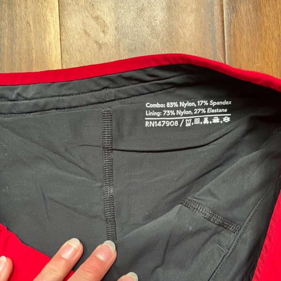 outdoor voices red skort size small - Picture 2 of 5